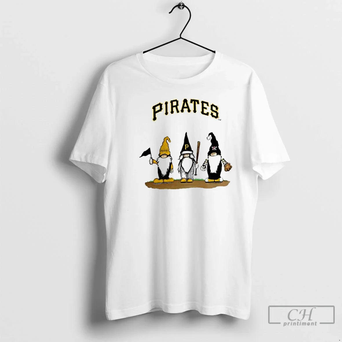 Classic Nationals Gnomes With Pittsburgh Pirates Basketball Unisex