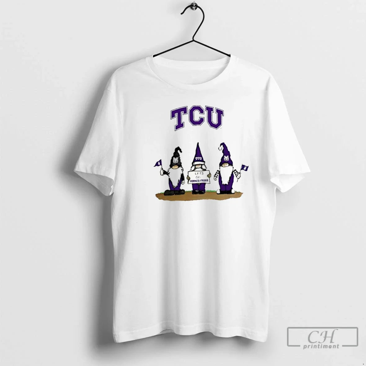 Classic Nationals Gnomes With Tcu Horned Frogs Basketball Unisex