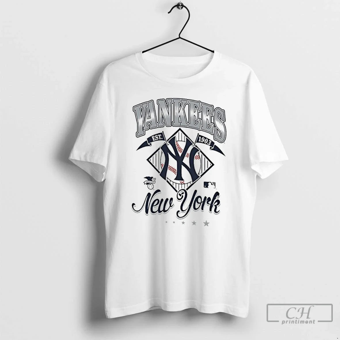 Classic New York Yankees 1903 American League Logo Graphic Unisex