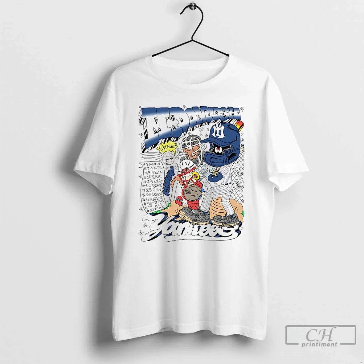 Classic New York Yankees Mcdonough Caricature Unisex