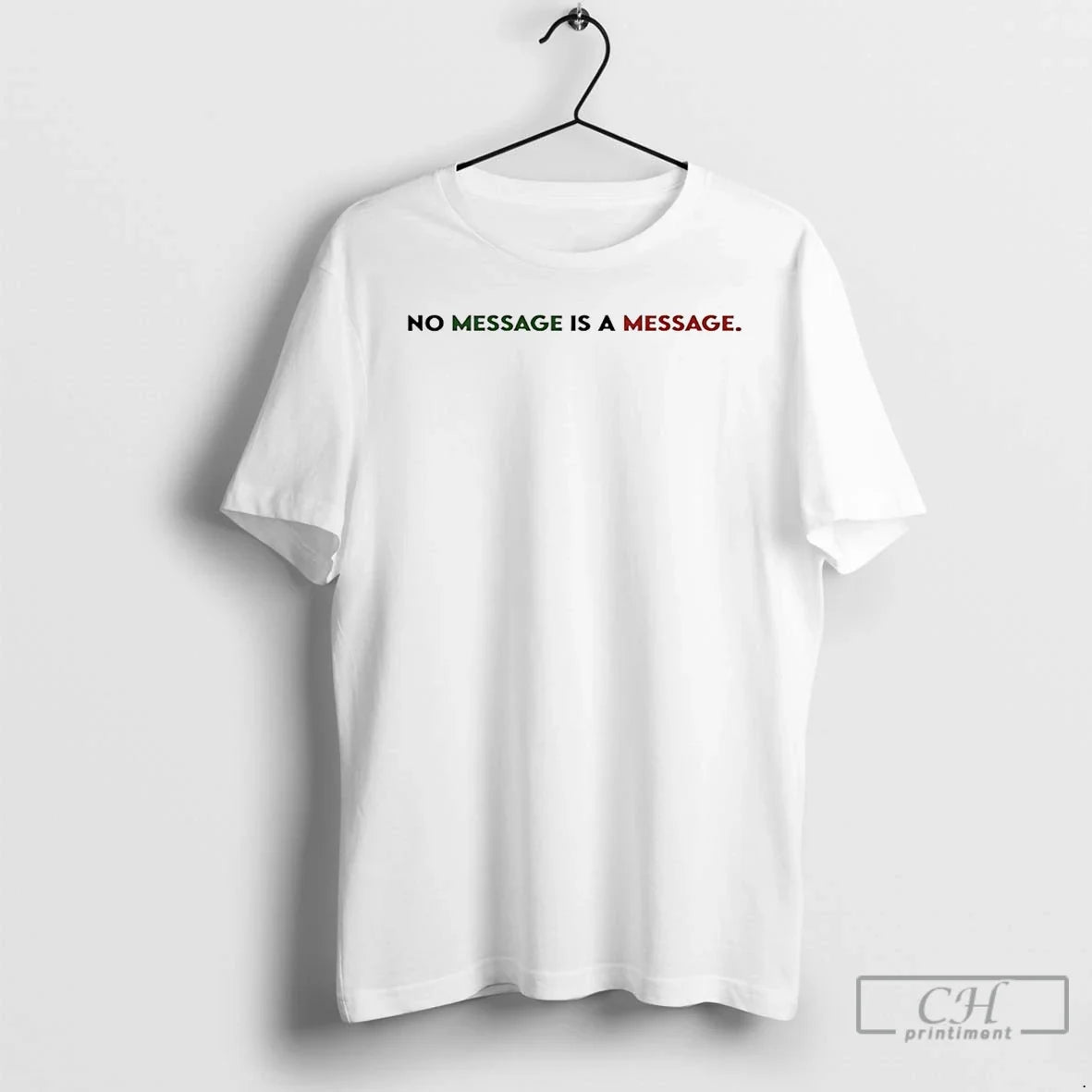 Classic No Messenger Is A Messenger Iran Unisex