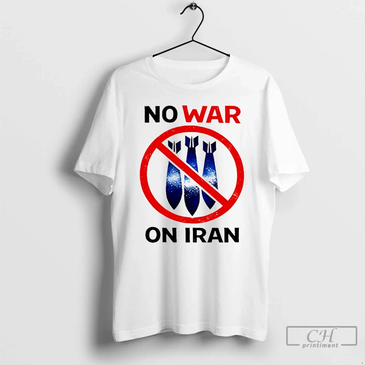 Classic No War On Iran Anti War Political Unisex