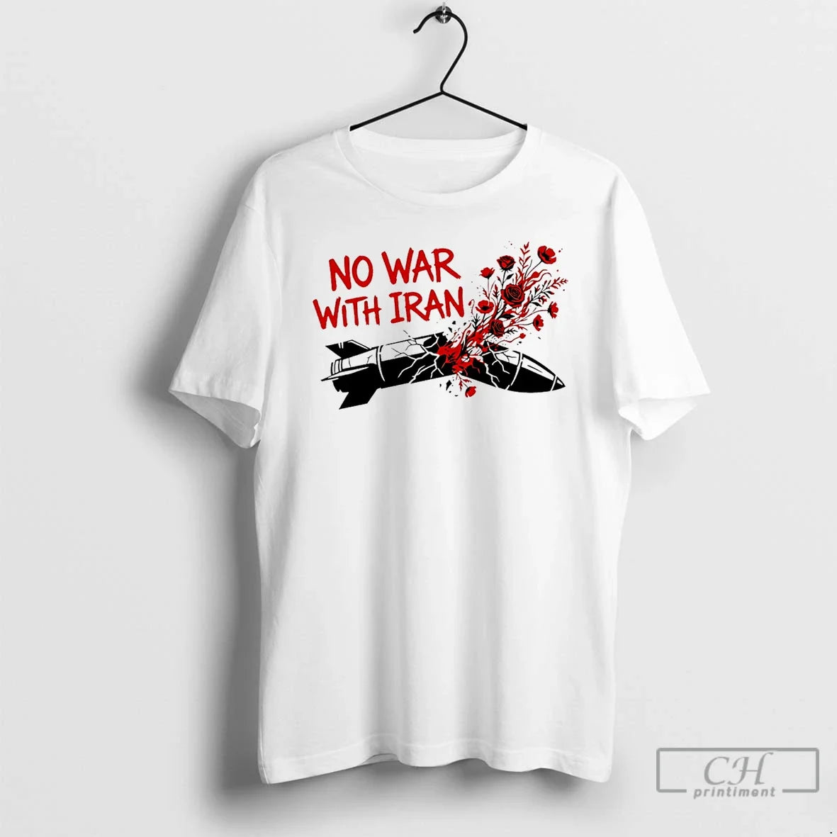 Classic No War With Iran Political Activism Protest Unisex
