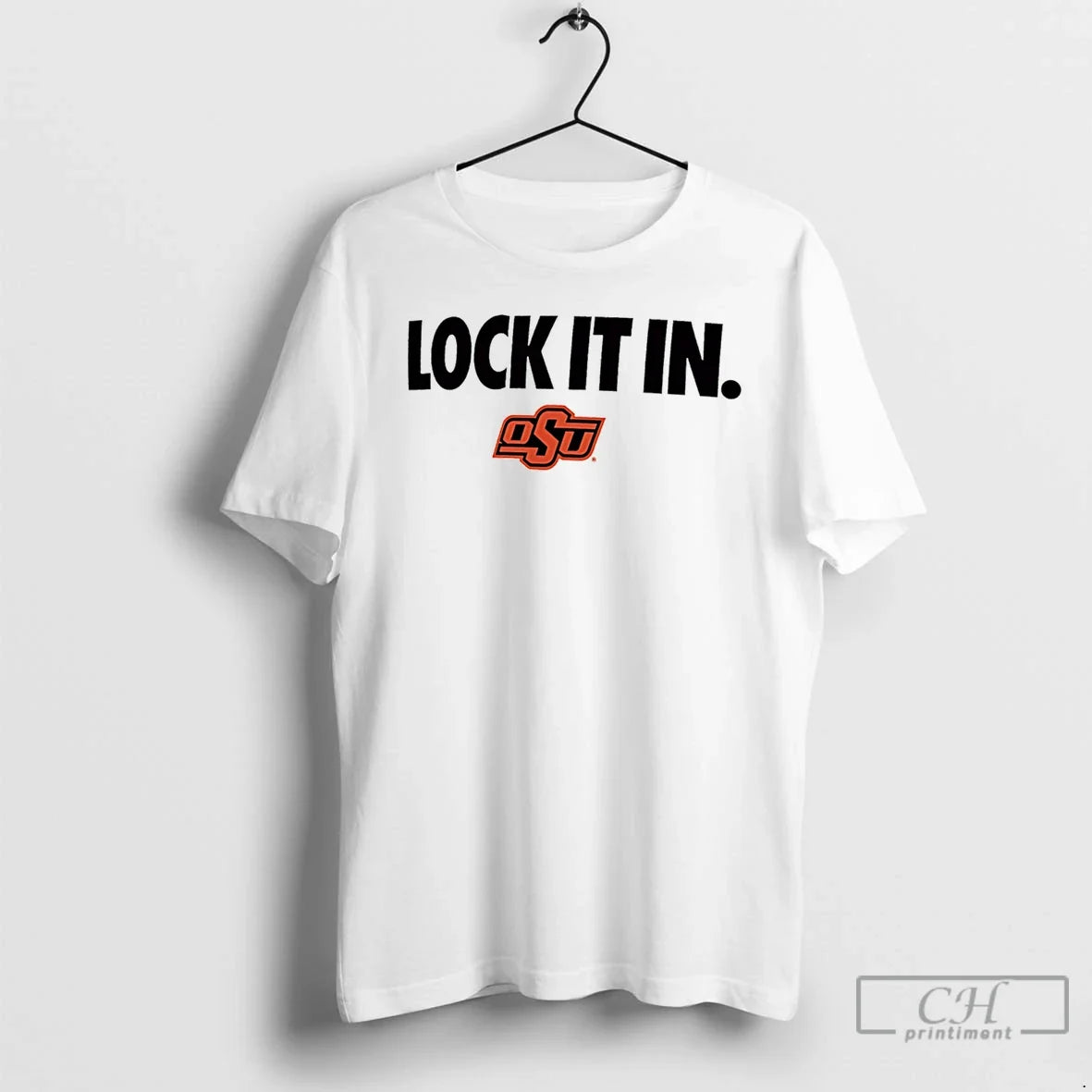 Classic Oklahoma State Cowboys Lock It In Logo Unisex