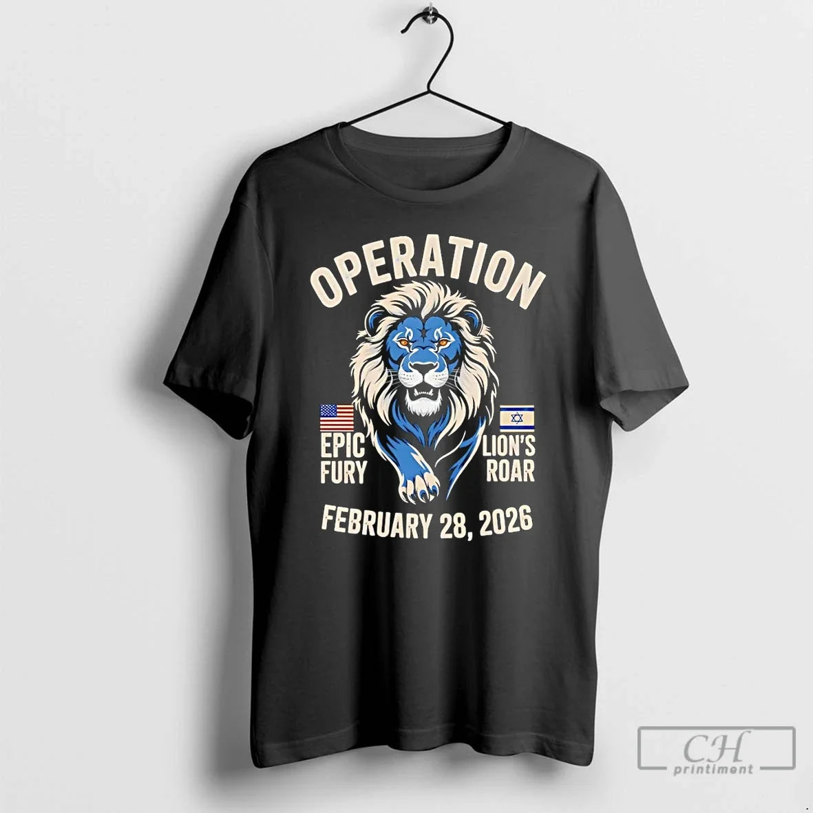Classic Operation Lions Roar February 28 2026 Tee Israel America Unisex