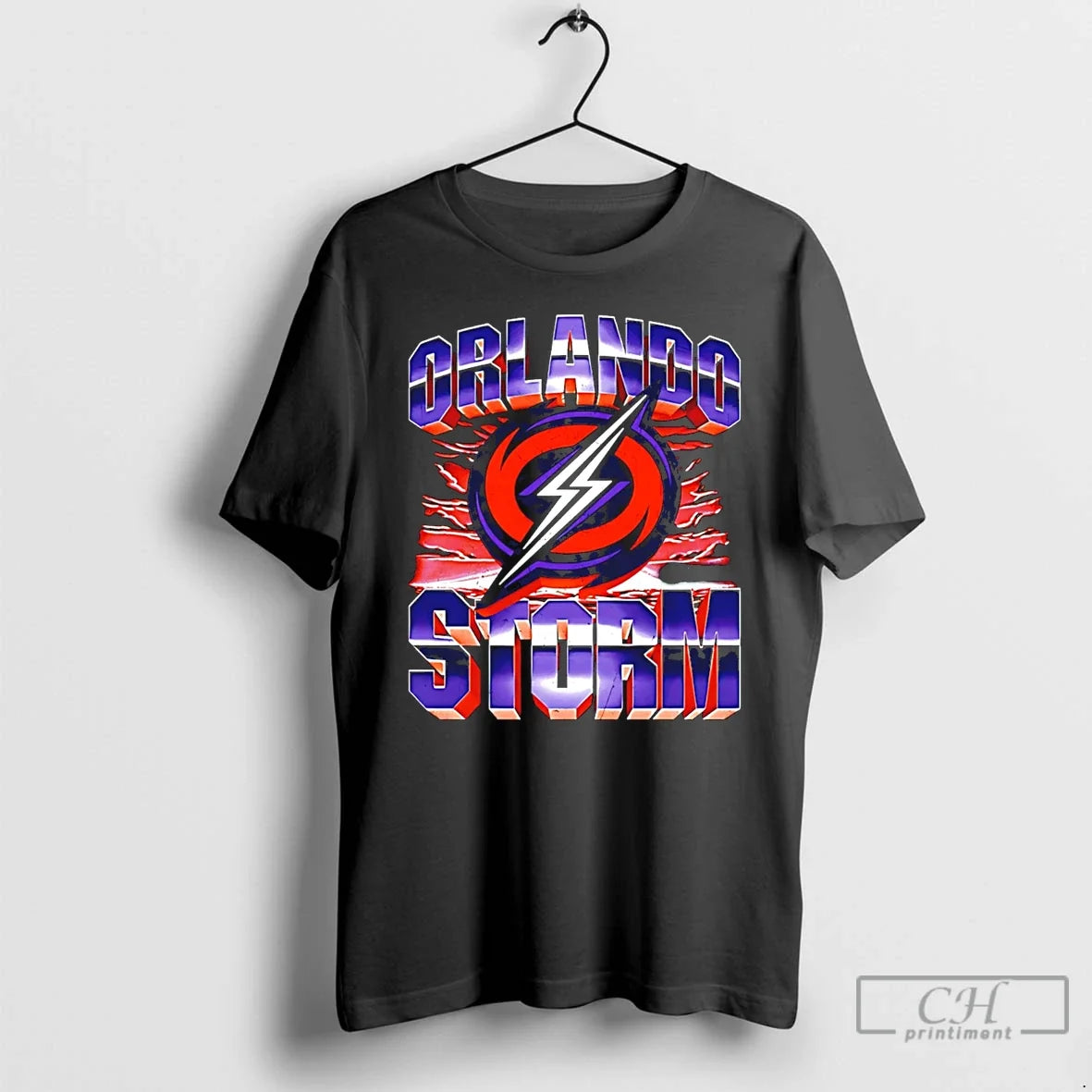 Classic Orlando Storm Ufl Logo Vintage Unisex