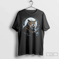 Classic Owlbear Moon Portrait Graphic Unisex