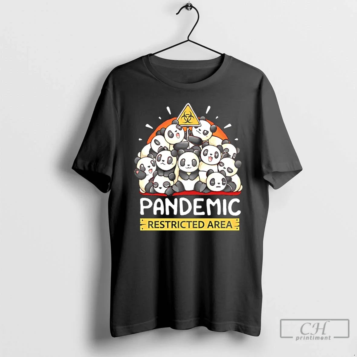 Classic Panda Pandemic Restricted Area Unisex