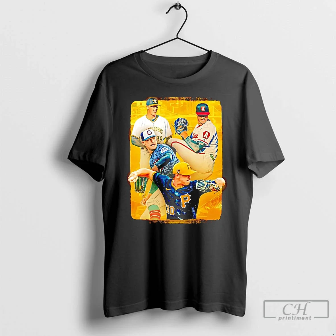 Classic Paul Skenes Pittsburgh Pirates Player Collage 2026 Unisex