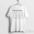 Classic Period Piece Punctuation Typography Unisex