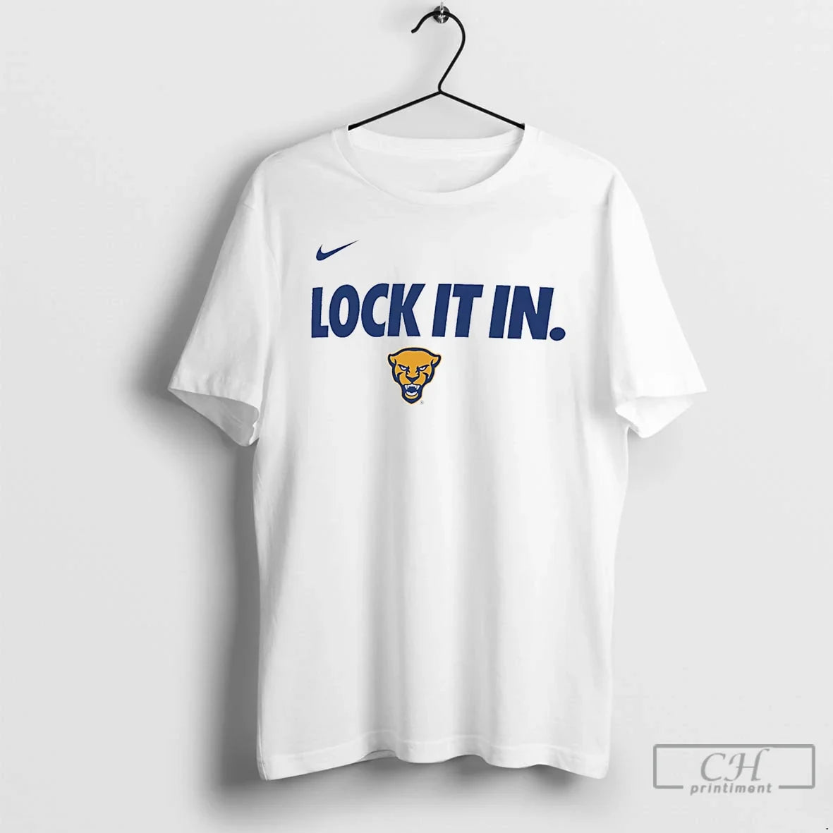 Classic Pitt Panthers Lock It In Logo Unisex