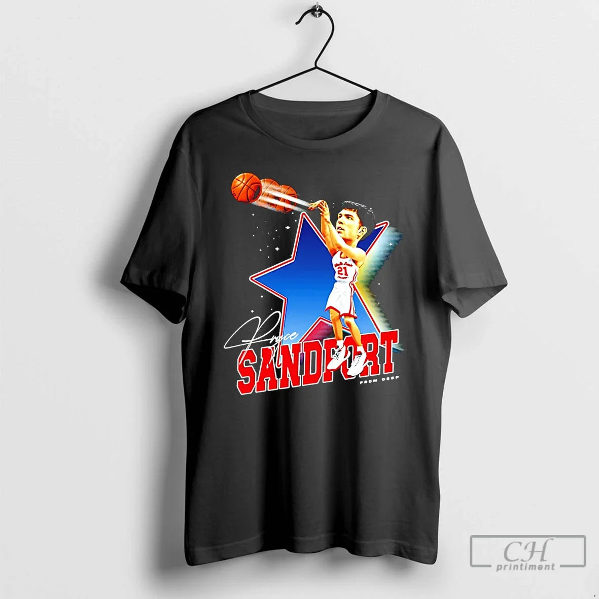 Classic Pryce Sandfort Nebraska Cornhuskers From Deep Caricature Unisex
