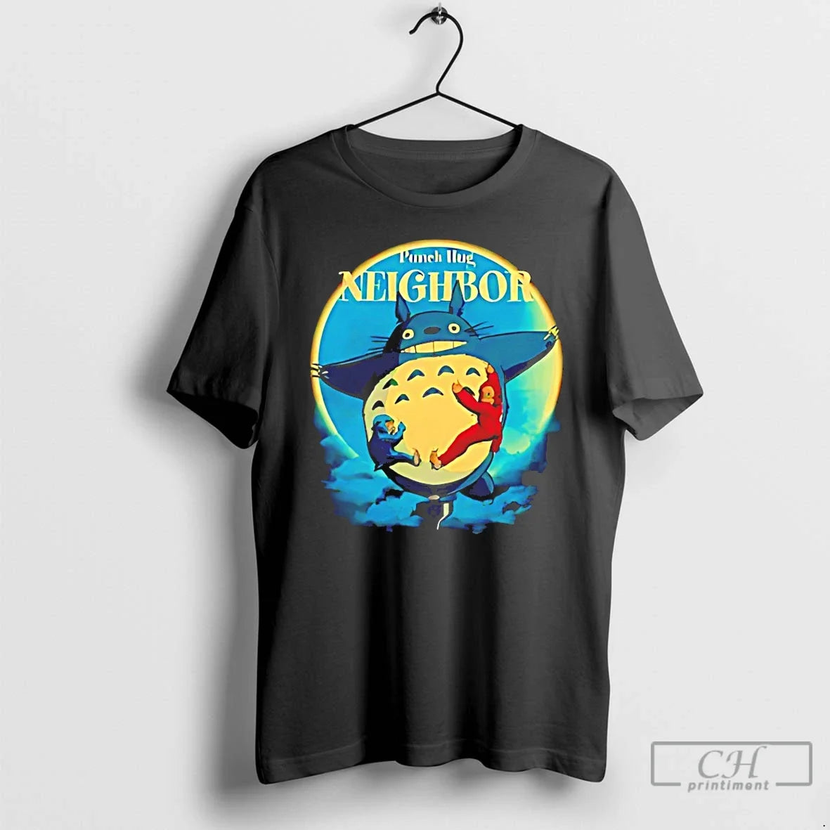 Classic Punch His Stuffed Orangutan And Totoro Punch Hug Neighbor Unisex