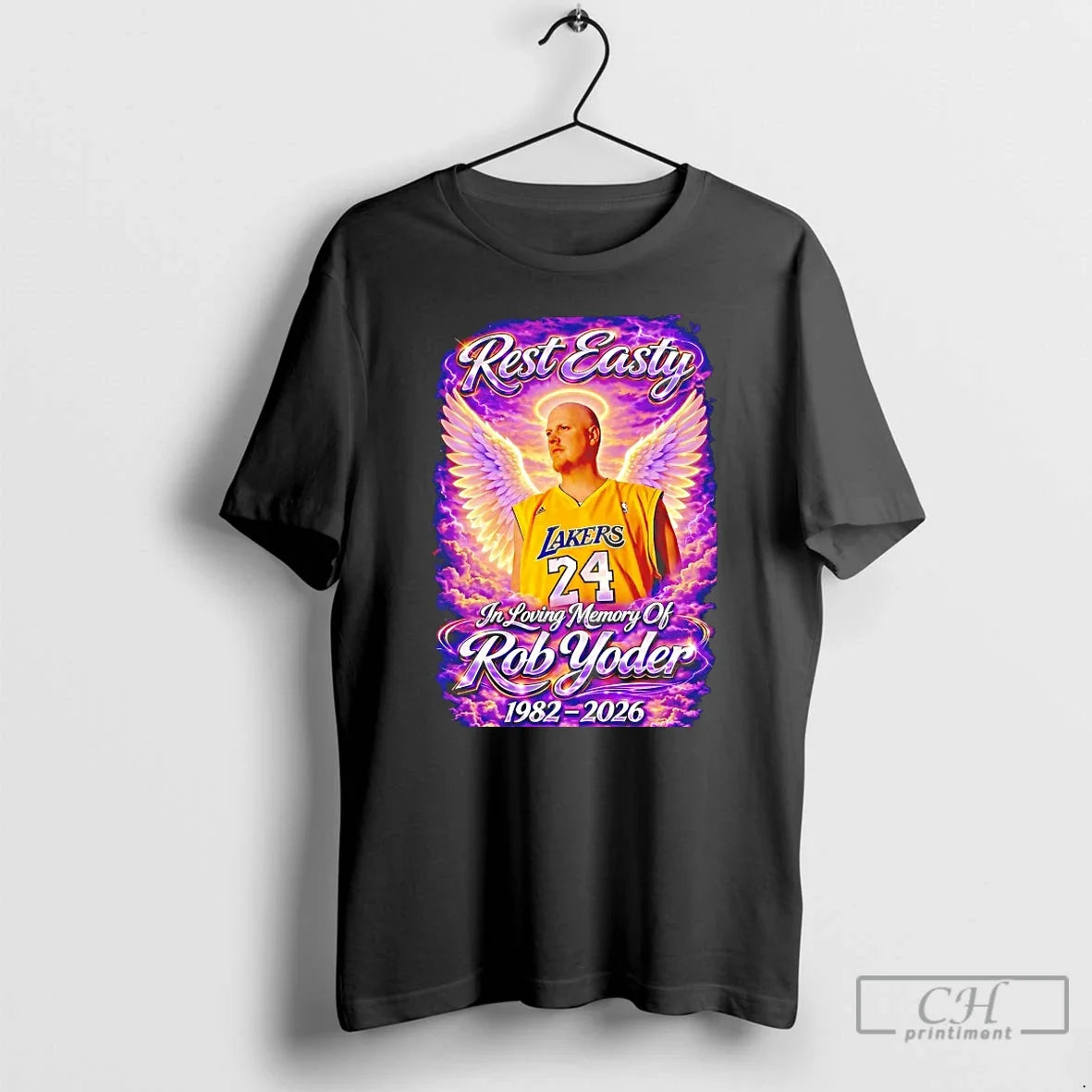 Classic Rest Easty In Loving Memory Of Rob Yoder 1982 2026 Unisex