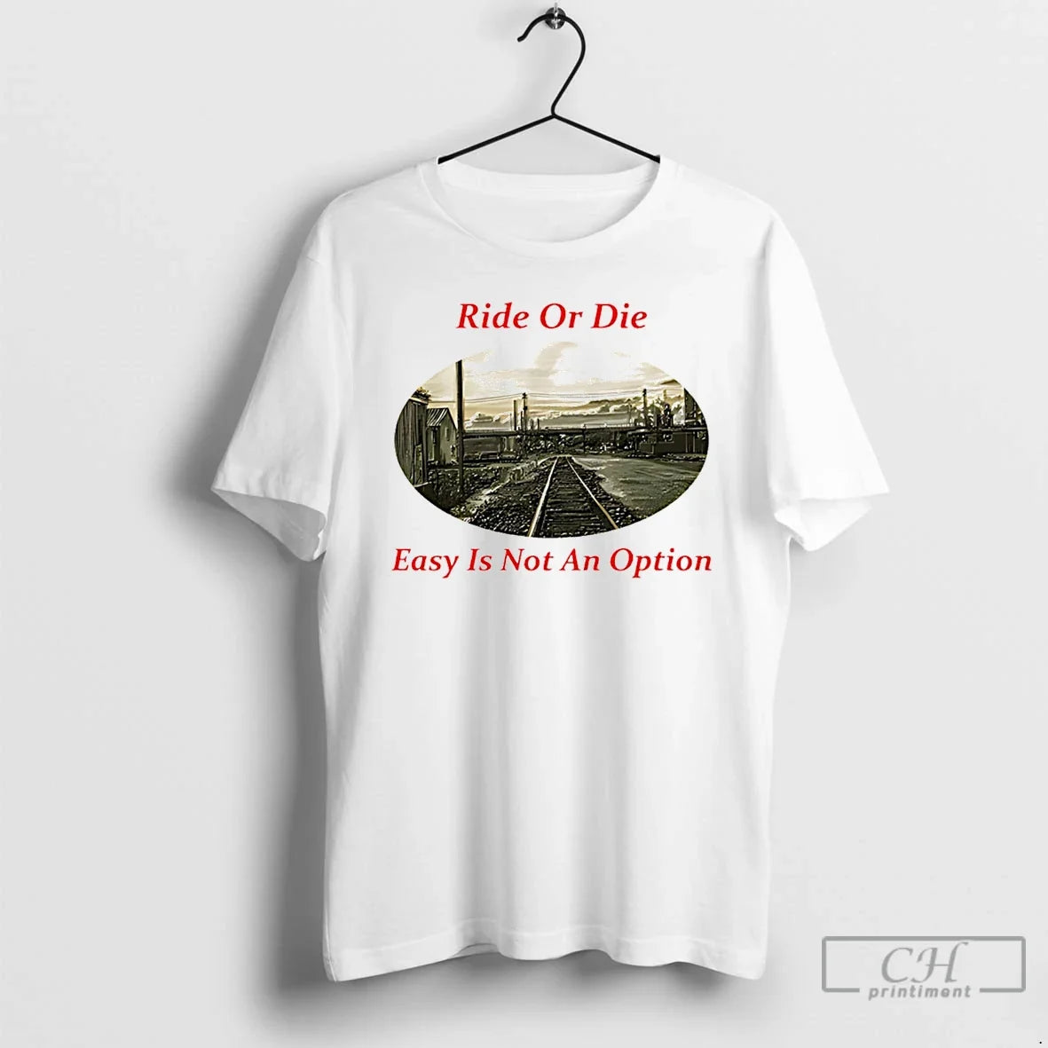 Classic Ride Or Die Easy Is Not An Option Unisex