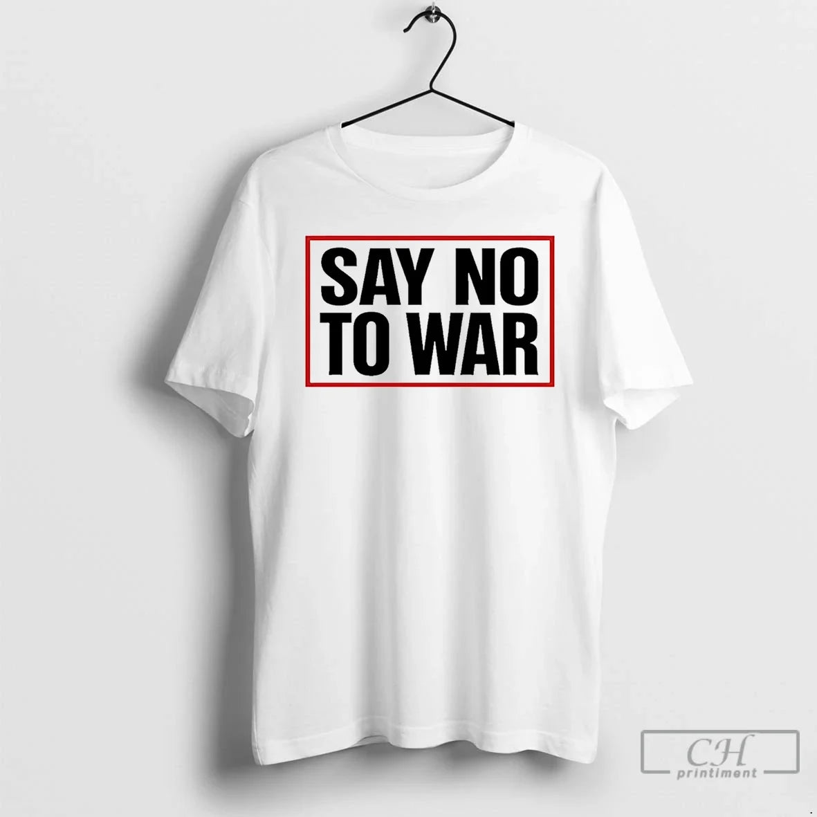Classic Say No To War Stop War Unisex