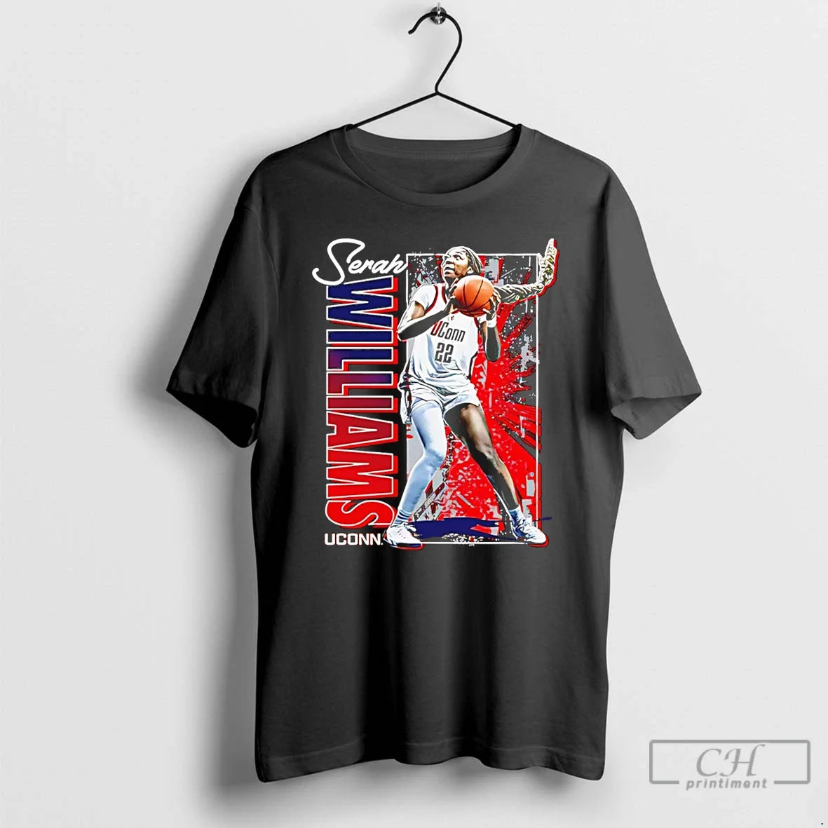 Classic Serah Williams Uconn Basketball Ncaa Player Collage Unisex