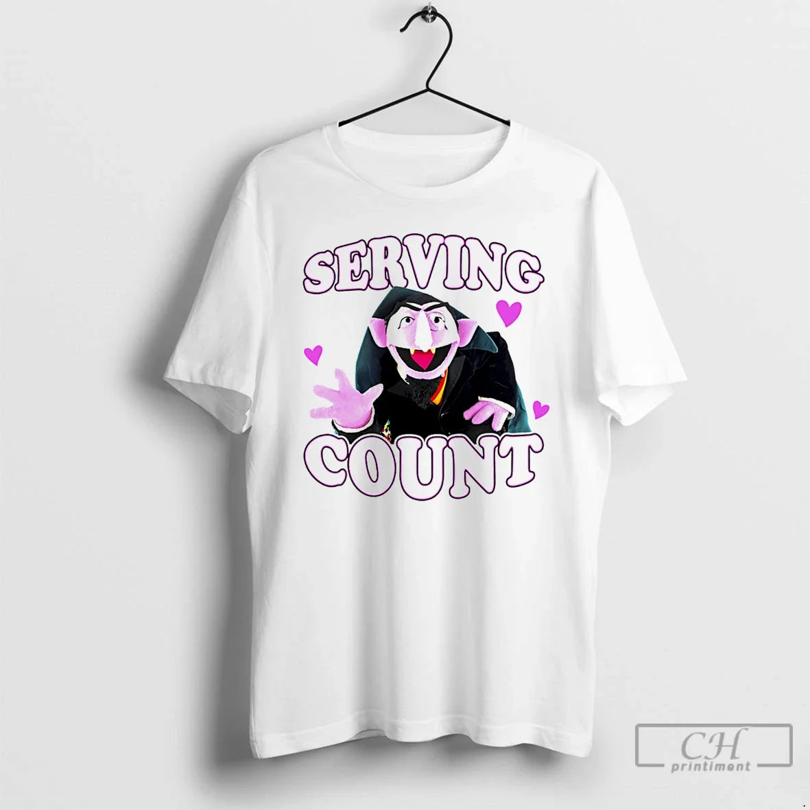 Classic Serving Count Cartoon Unisex