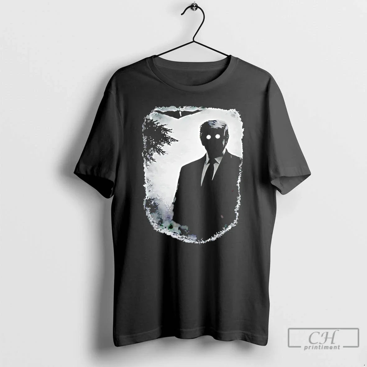 Classic Silhouette Trump In Dark War 2026 Unisex