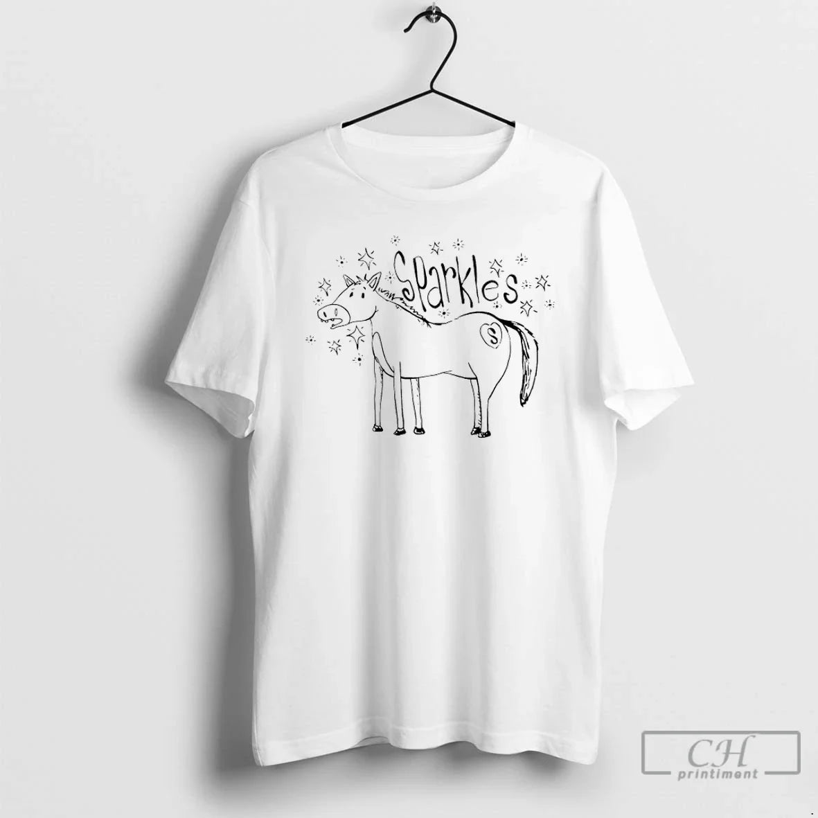 Classic Sparkles The Magic Horse Art Unisex