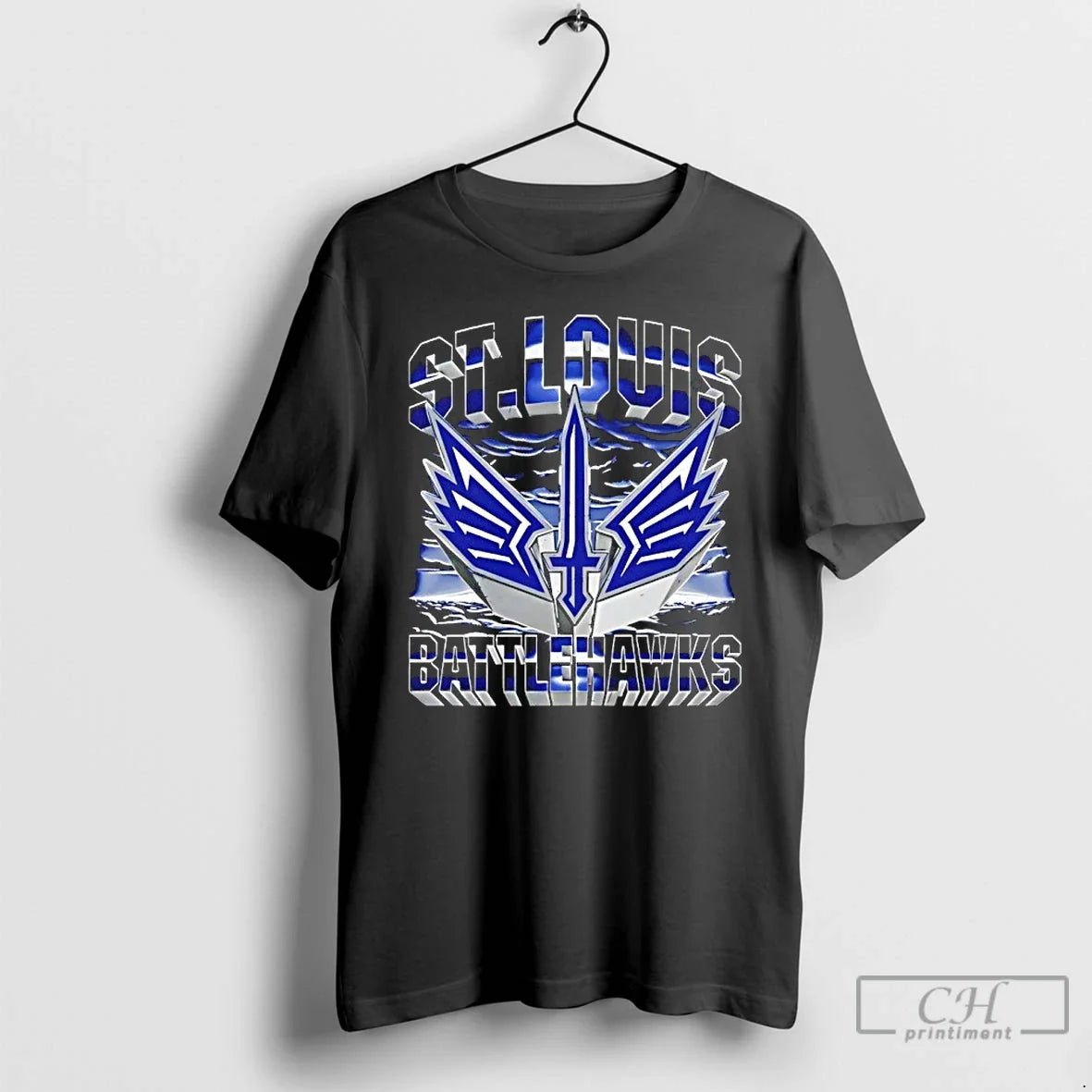 Classic St Louis Battlehawks Logo Graphic Vintage Unisex