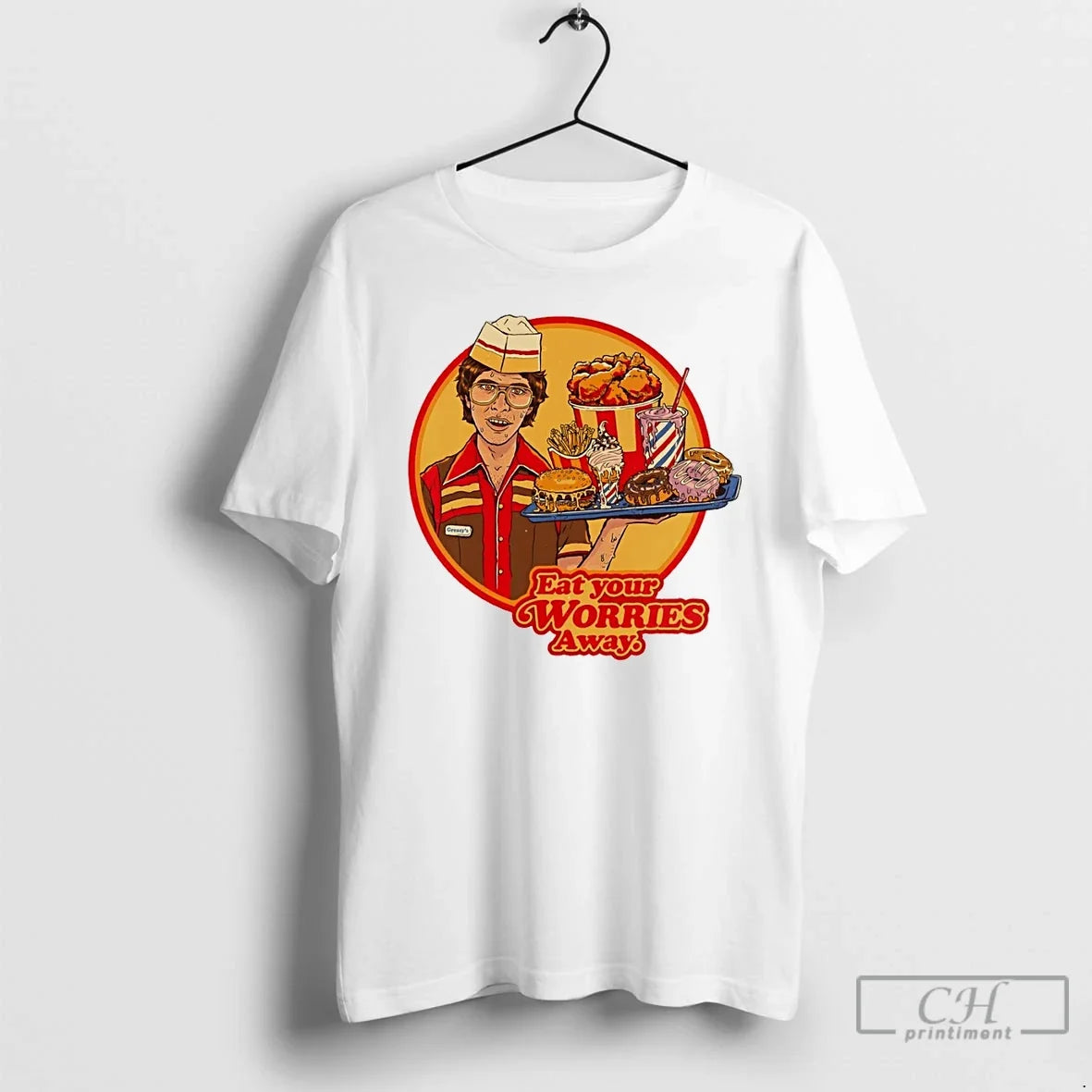 Classic Steven Rhodes Eat Your Worries Away Unisex