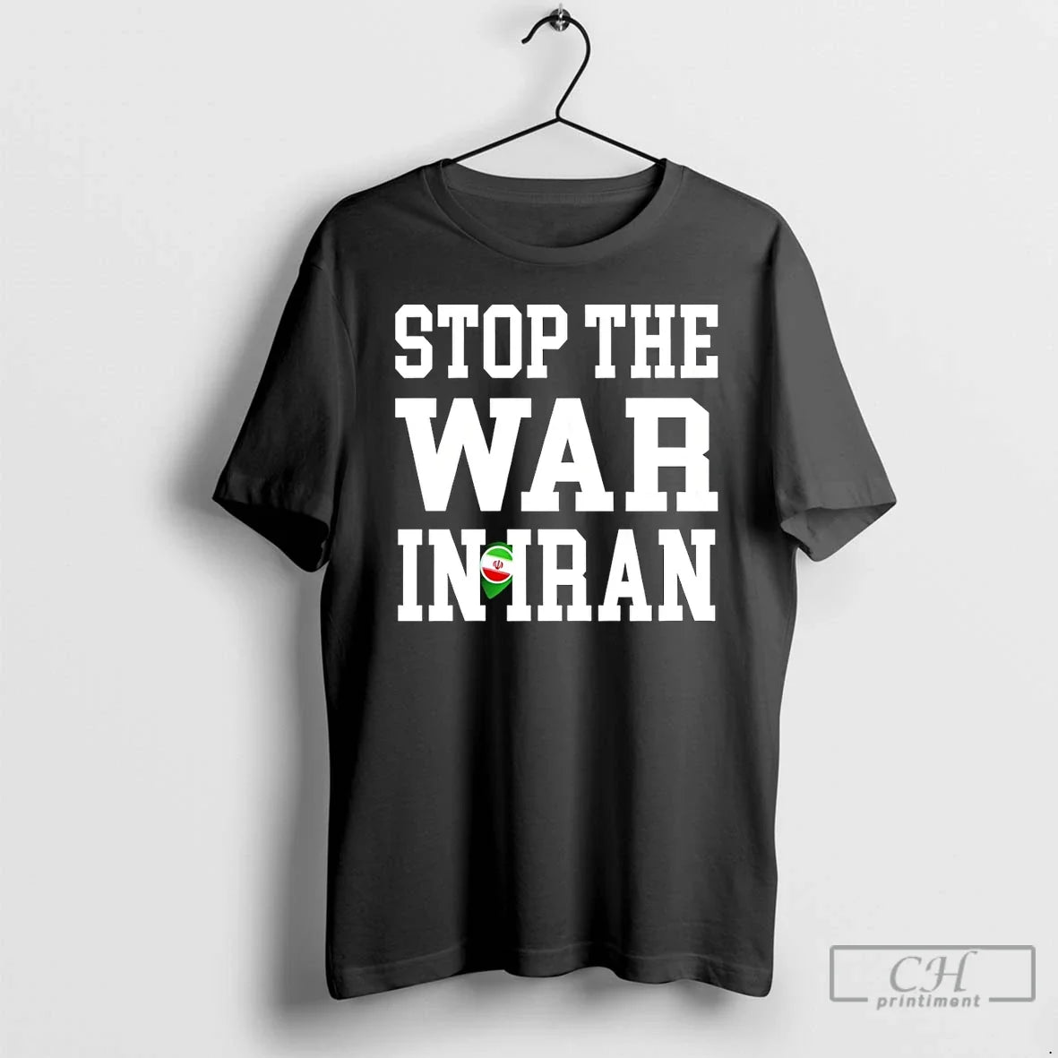 Classic Stop The War In Iran Unisex