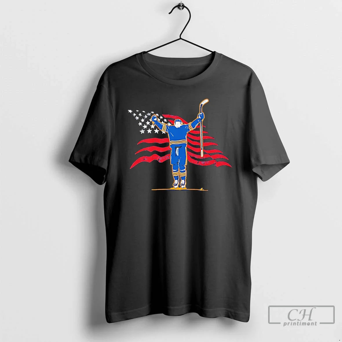 Classic Tage Thompson Us Hockey Stars Stripes Superstar Pose Unisex
