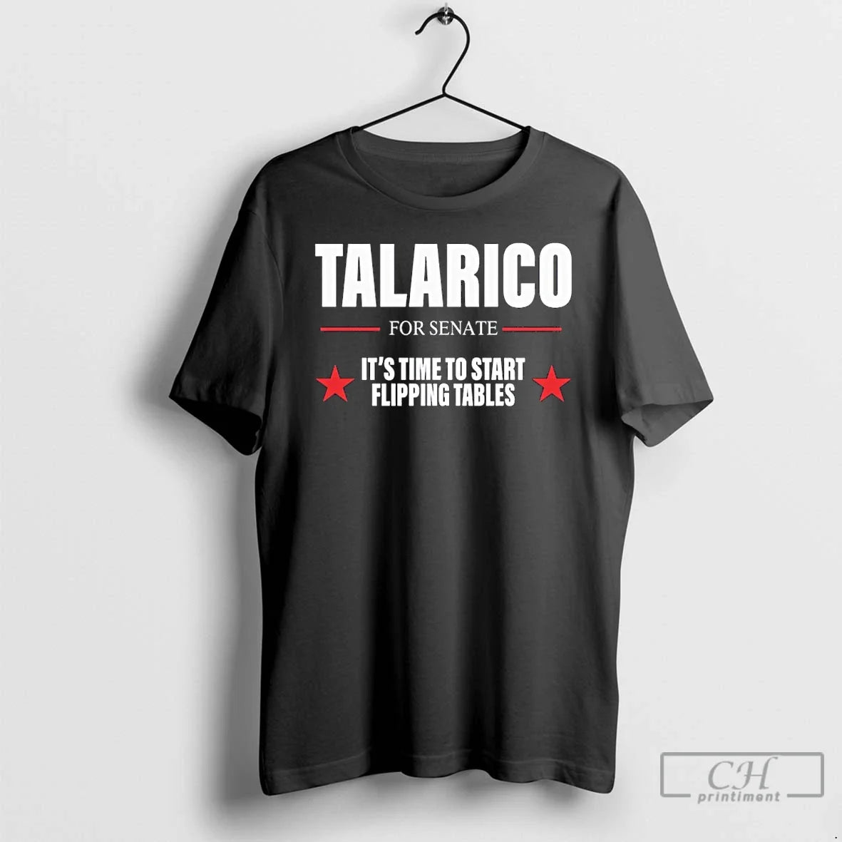 Classic Talarico For Senate Its Time To Start Flipping Tables 2026 Text T Shirts Sweater Unisex