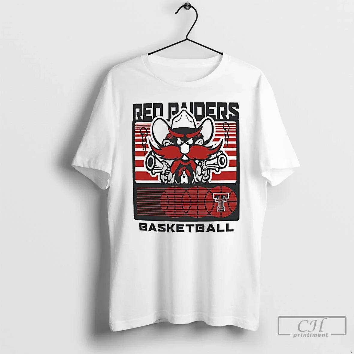 Classic Texas Tech Red Raiders Basketball Staredown Unisex