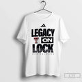 Classic Texas Tech Red Raiders Legacy On Lock Logo Unisex