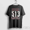 Classic The 513 Stache Cincinnati Baseball Unisex