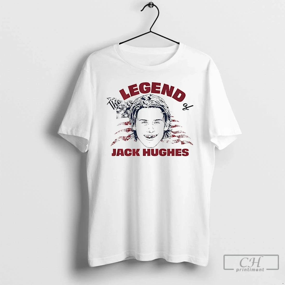 Classic The Legend Of Jack Hughes Usa Hockey Unisex
