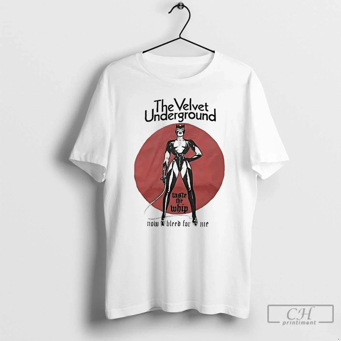 Classic The Velvet Underground Taste The Whip Now Bleed For Me Unisex