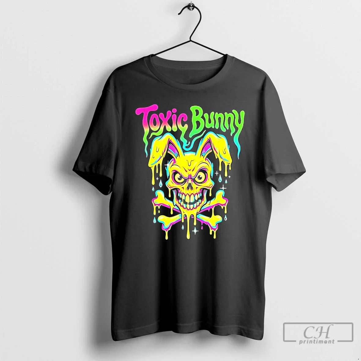 Classic Toxic Bunny Skull Unisex