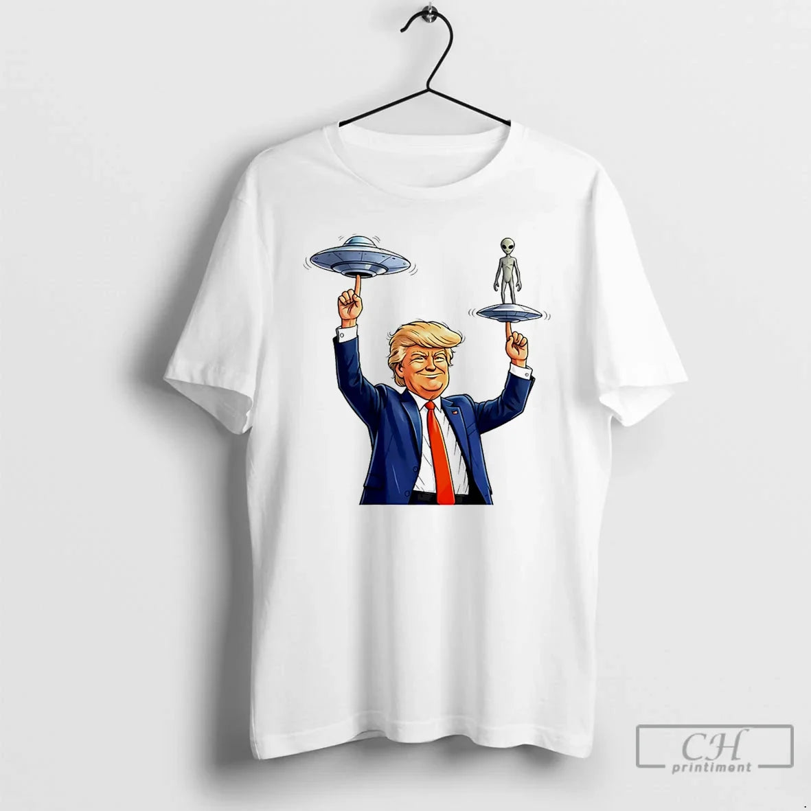 Classic Trump Alien Ufo Balancing Unisex