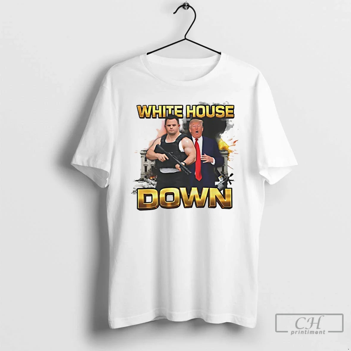 Classic Trump White House Down Meme Unisex