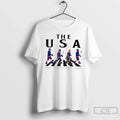 Classic Usa Women Ice Hockey Walking Road Signatures Unisex