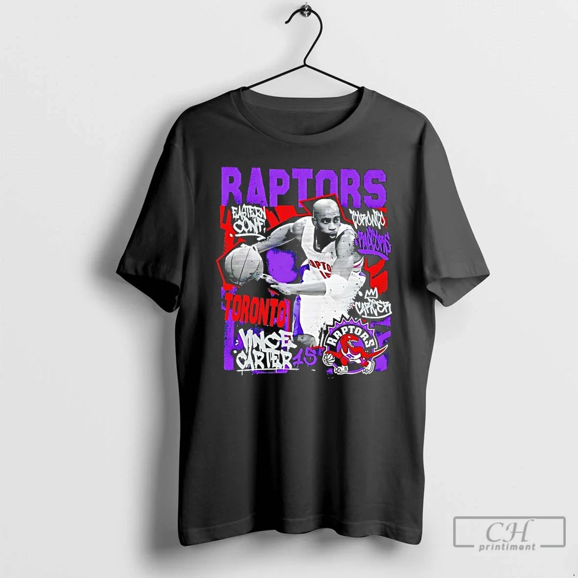 Classic Vince Carter Toronto Raptors Star Moment Unisex