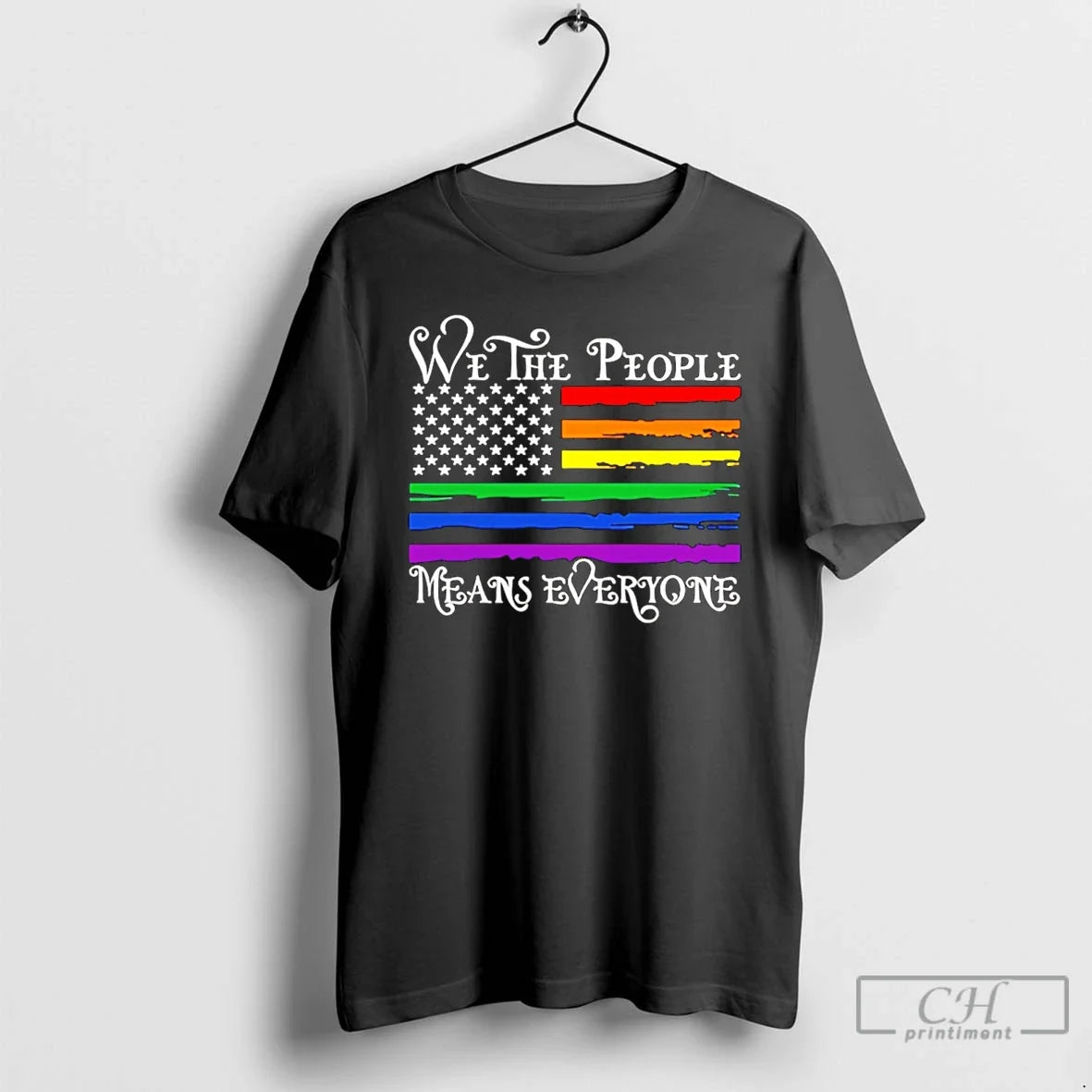 Classic We The People Means Everyone Usa Flag Unisex