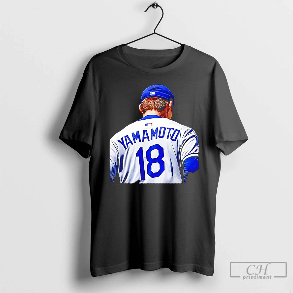 Classic Yoshinobu Yamamoto Los Angeles Dodgers Behind Graphic Unisex