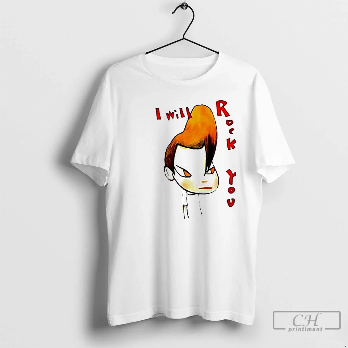 Classic Yoshitomo Nara I Will Rock You Unisex