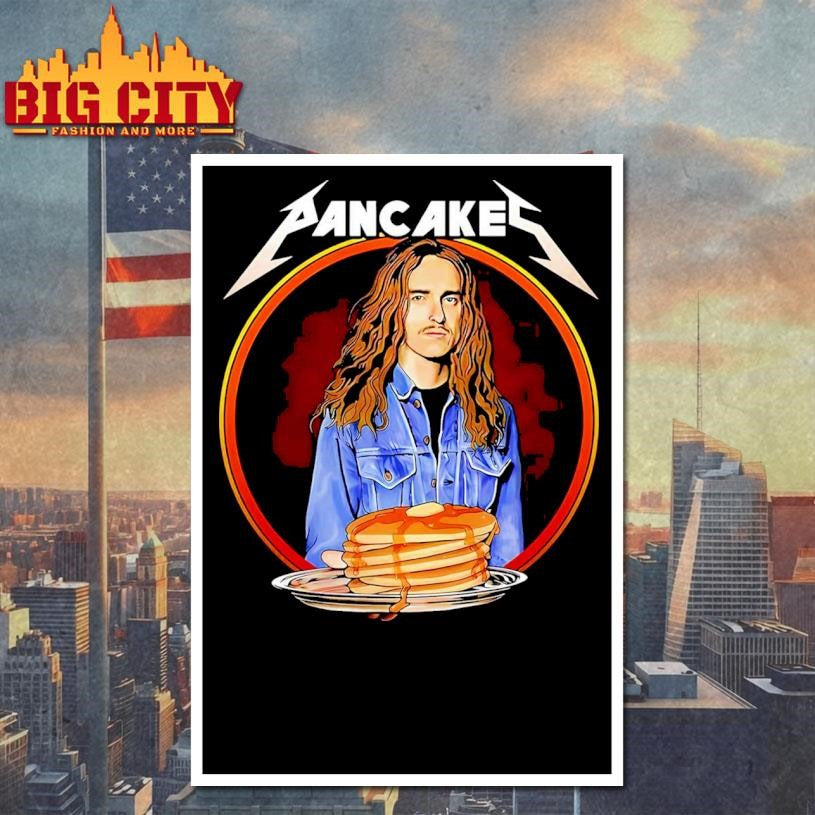 Cliff Burton Pancakes Shirt Unisex