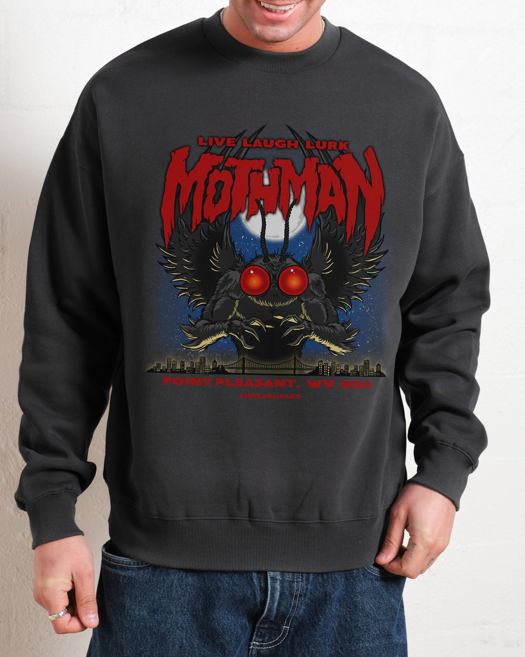 Mothman - Live Laugh Lurk Unisex