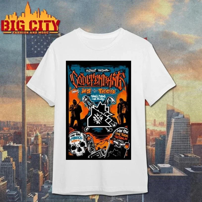 Codefendants Arizona Shows May 16-17 2026 Poster Shirt Unisex