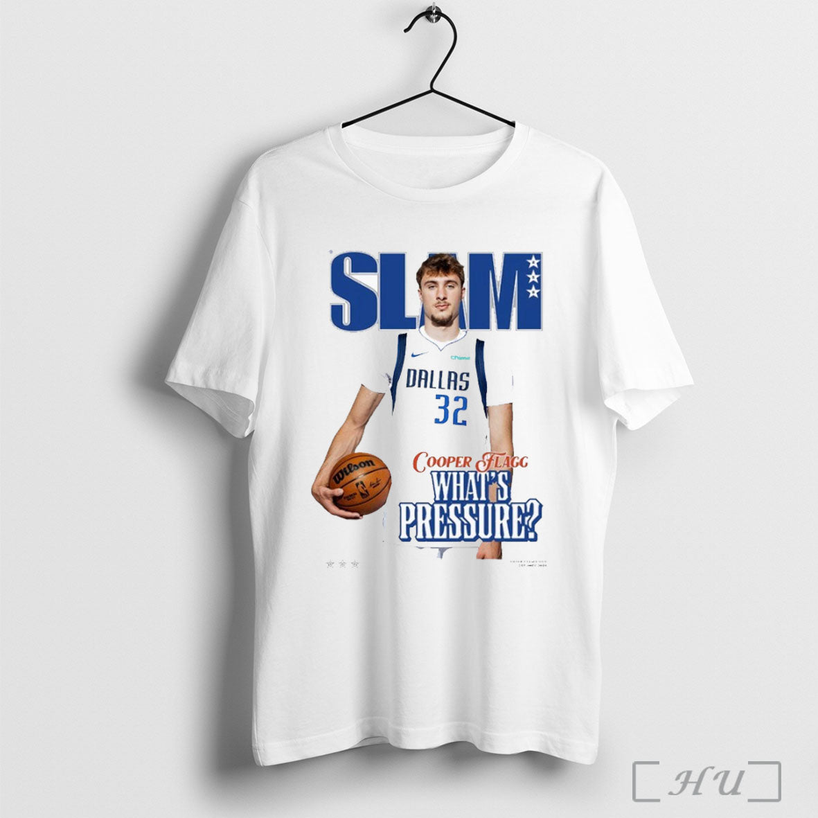 Cooper Flagg Slam Whats Pressure T Shirt Unisex