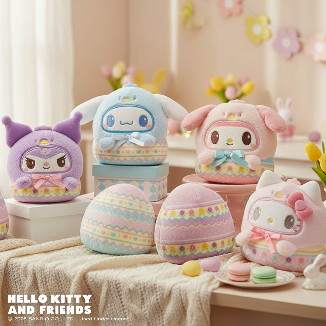 Easter Egg My Melody 4" Reversible Plushie Unisex
