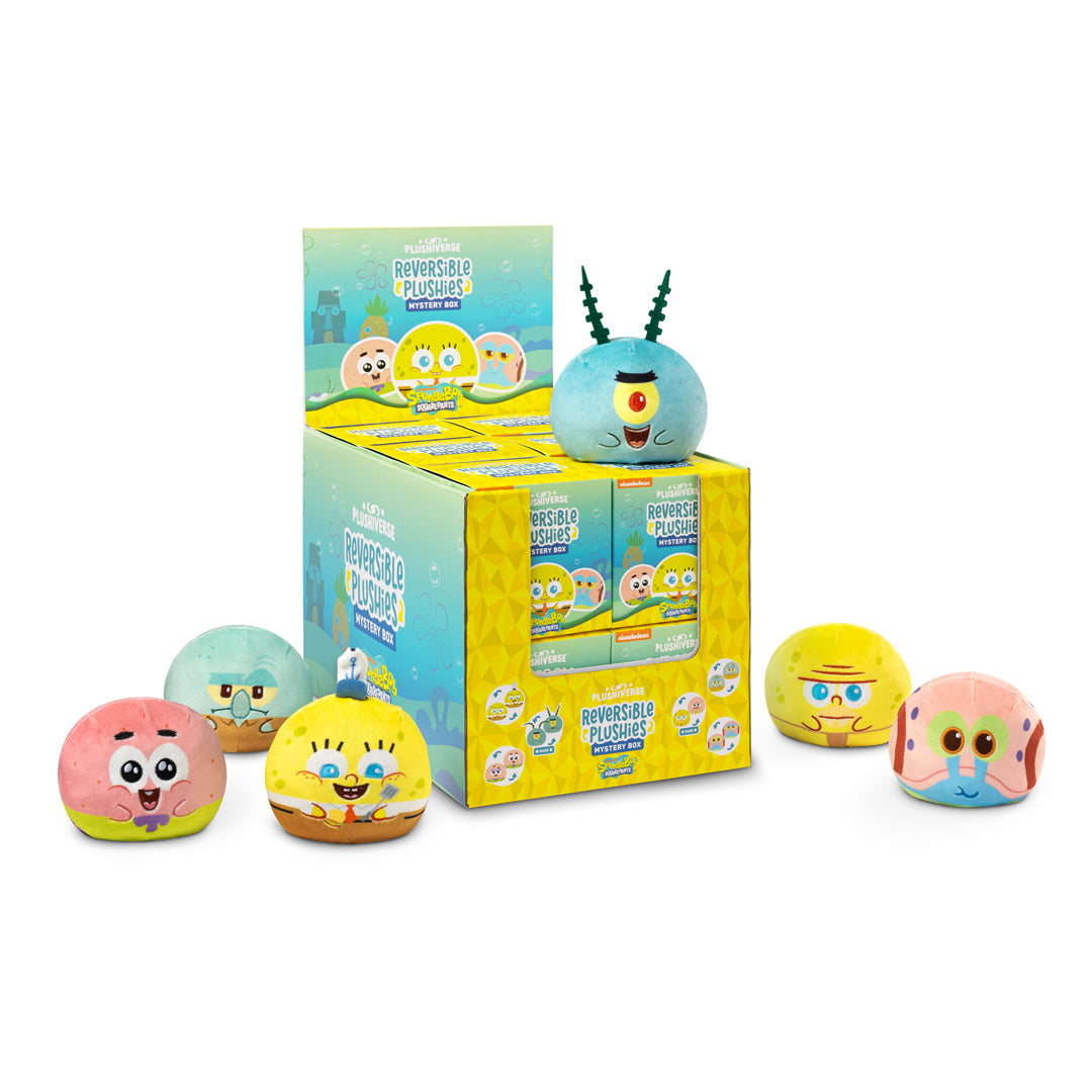 Plushiverse SpongeBob Reversible Plushie Mystery Box Unisex
