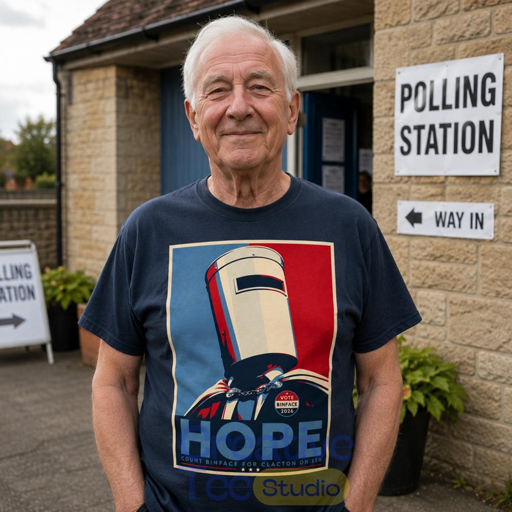 Count Binface Vote Binface Clacton By-Election T-Shirt