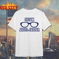 Cream Abdul Jabbar Glasses Shirt Unisex